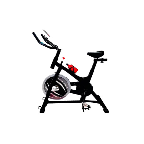 Bicicleta Spinning Profesional Regulable Premium 8kg + Regalo Negro