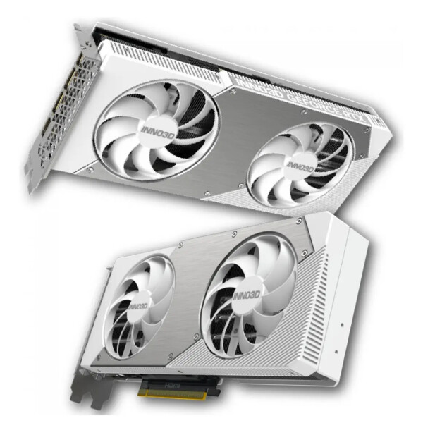 Tarjeta Gráfica Inno3d Geforce Rtx 5070 Twin X2 12 Gb Gddr7 BLANCO