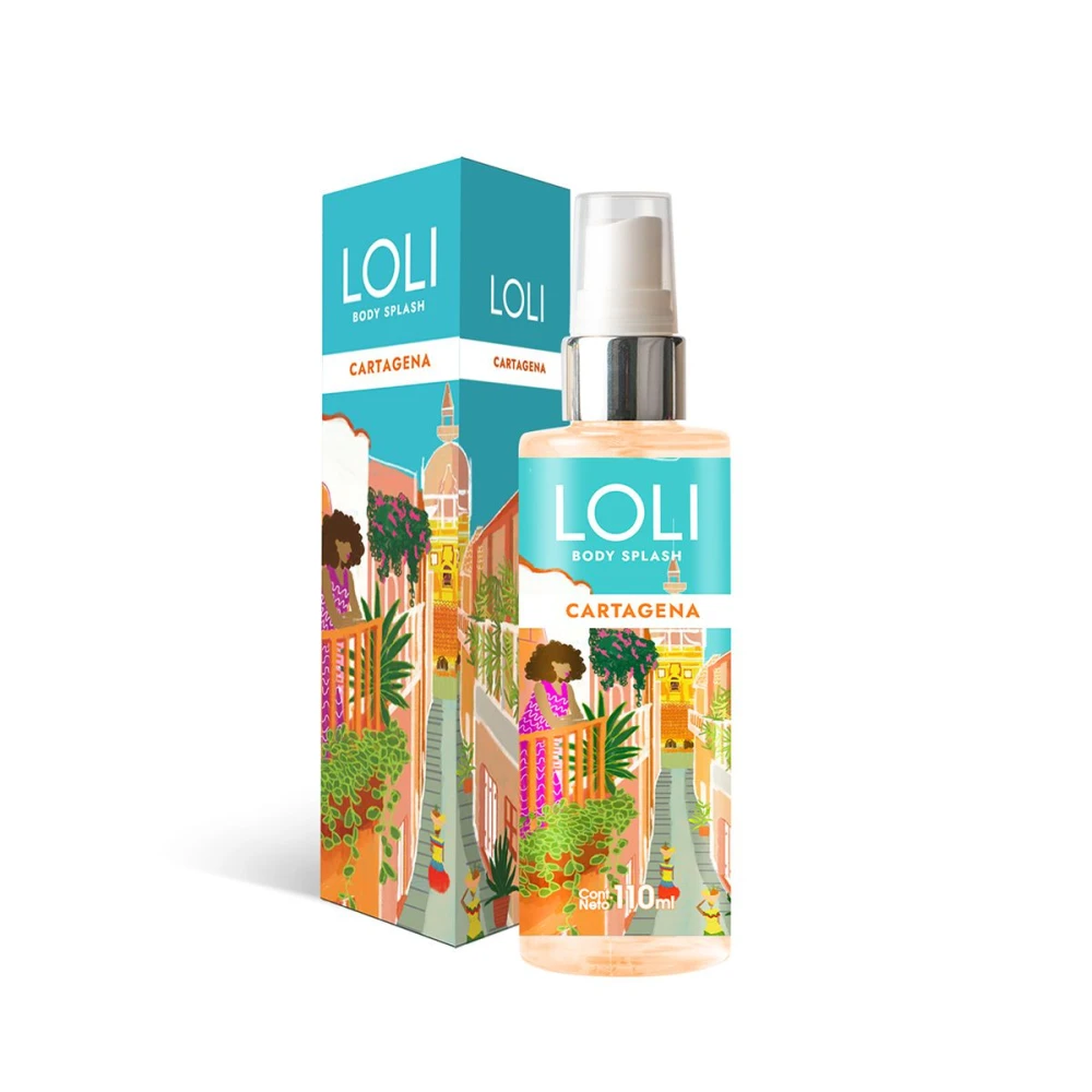 LOLI BODY SPLASH CARTAGENA CJ X 110 ML.
