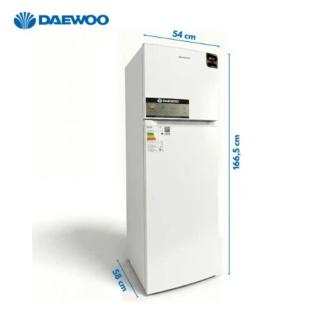 Heladera con freezer Daewoo Inverter No Frost Color blanco