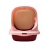 Baño Sanitario Cerrado Rosa 45 cm Baño Sanitario Cerrado Rosa 45 cm