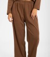 Pantalon cosy Marron