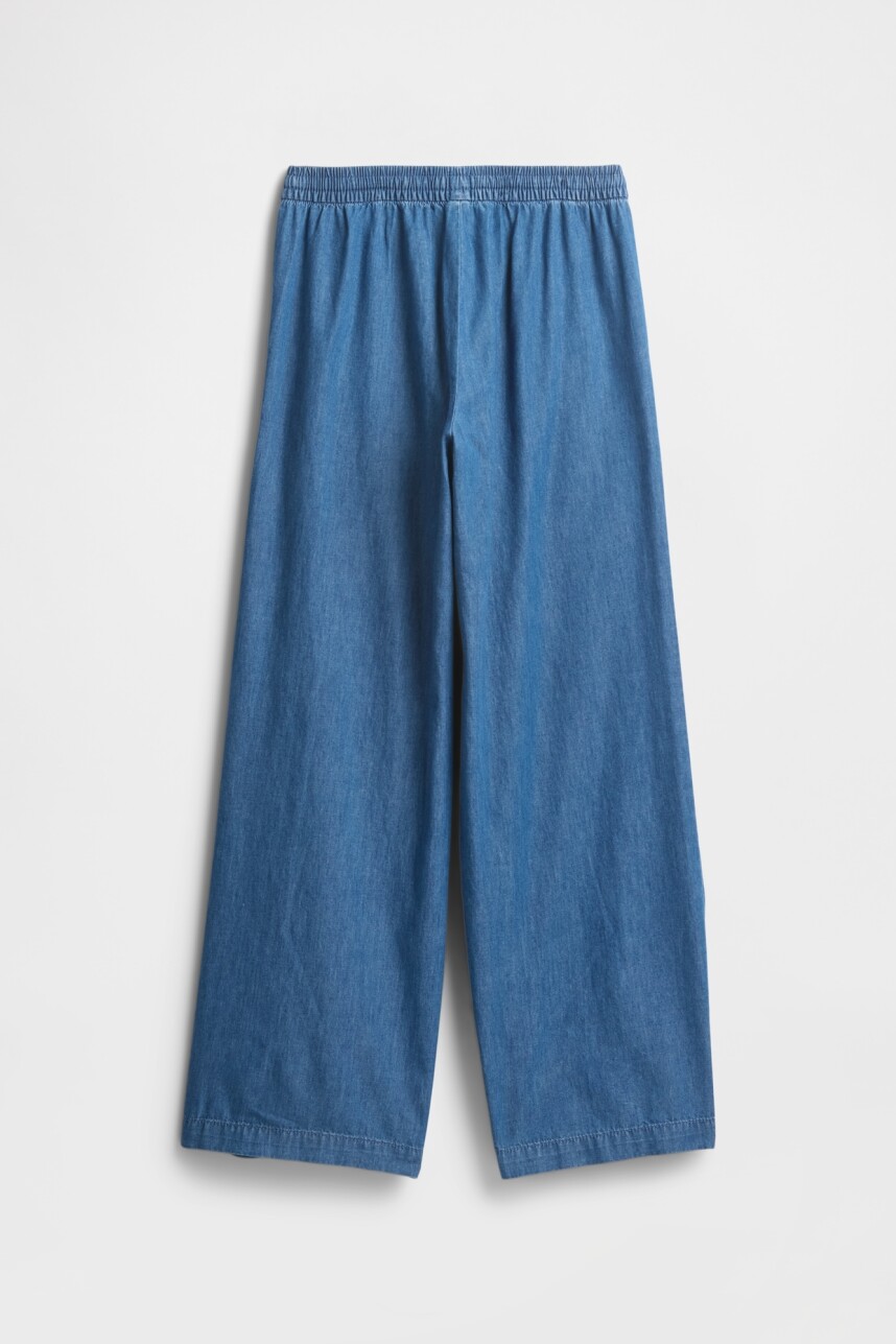 Pantalón Easy Niña Indigo Chambray