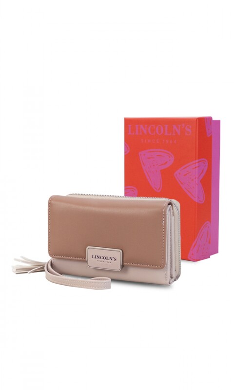 BILLETERA LOLA MAUVE C/ROSA