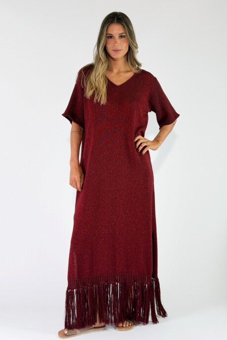 VESTIDO LUNARA Bordo
