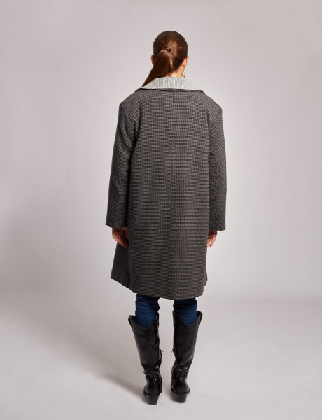 Tapado oversize gris