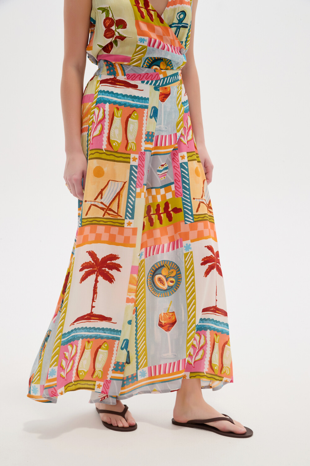 Pantalon Arvoni Estampado 1