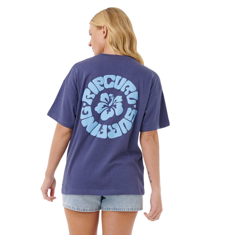 Remera Rip Curl Luxe Surf Heritage - Azul Remera Rip Curl Luxe Surf Heritage - Azul