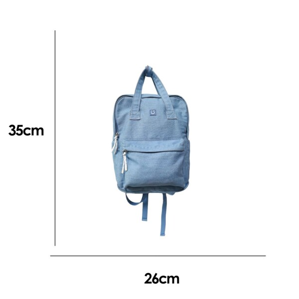 Mochila denim claro Mochila denim claro