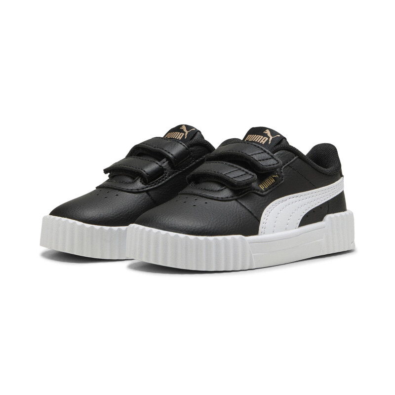 Championes PUMA Carina 3.0 V Niños 401480 03 Negro-blanco