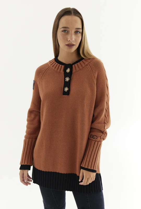 Sweater Nude Camel