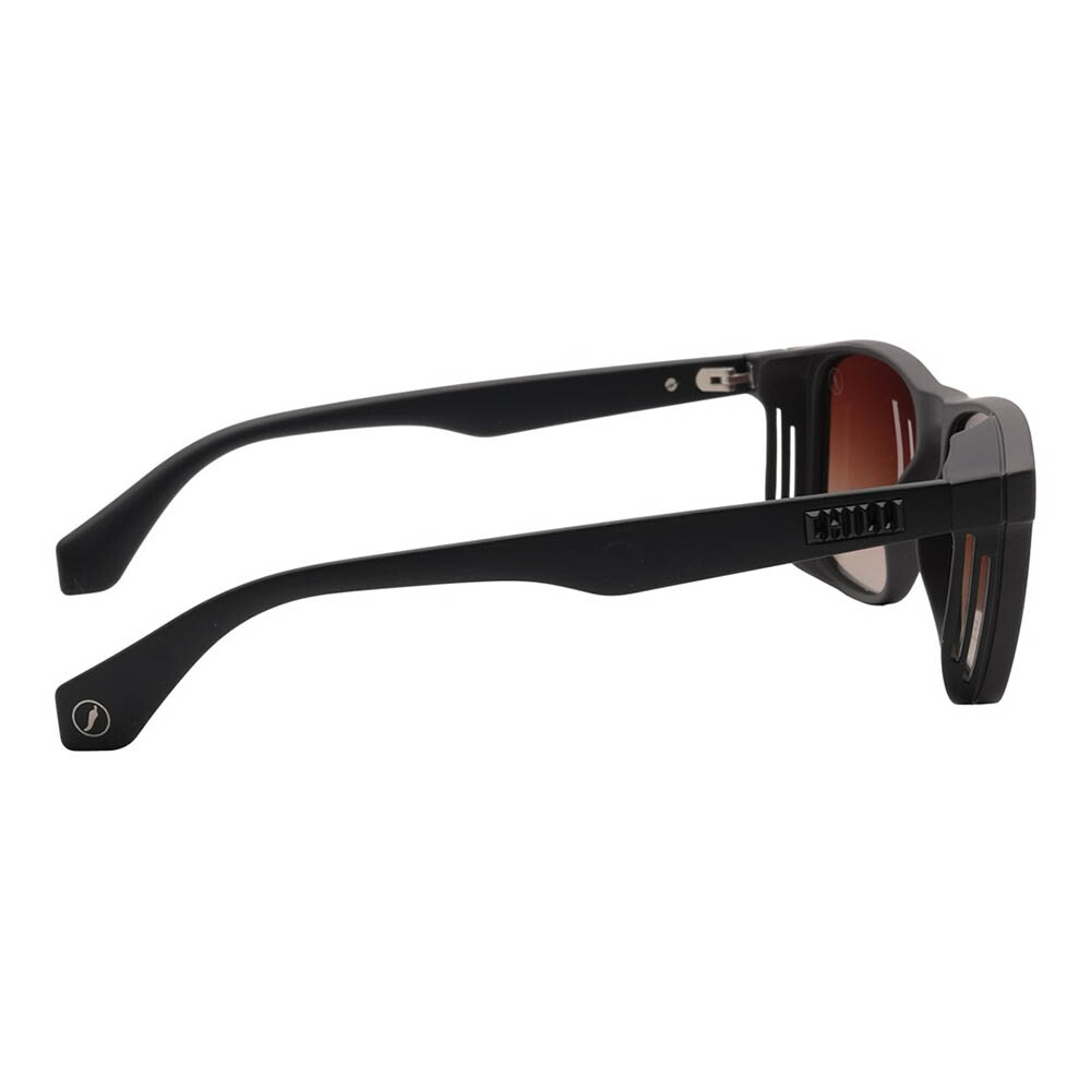 Lentes de sol De Tr90 Cuadrado Flap Gradiente Marón/Marrón