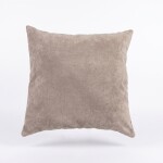 Almohadón Deco Gamuza Beige 50×50 cm