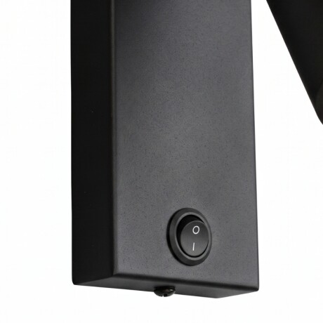 ARTEFACTO DE PARED LONG LETICIA ORIENTABLE Luminaria de Pared Long Leticia Negra