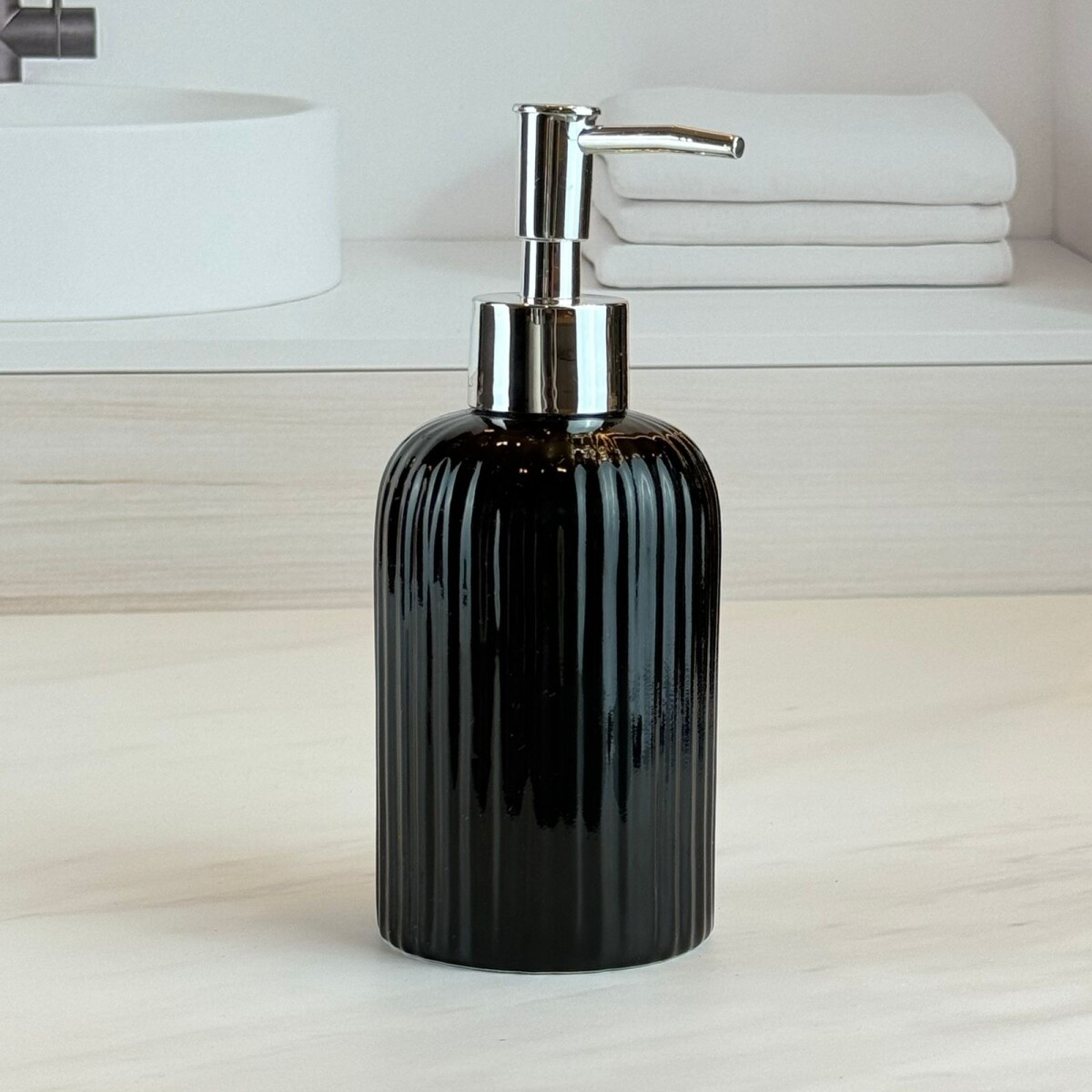 Dispensador De Jabón Cerámica 350ml 