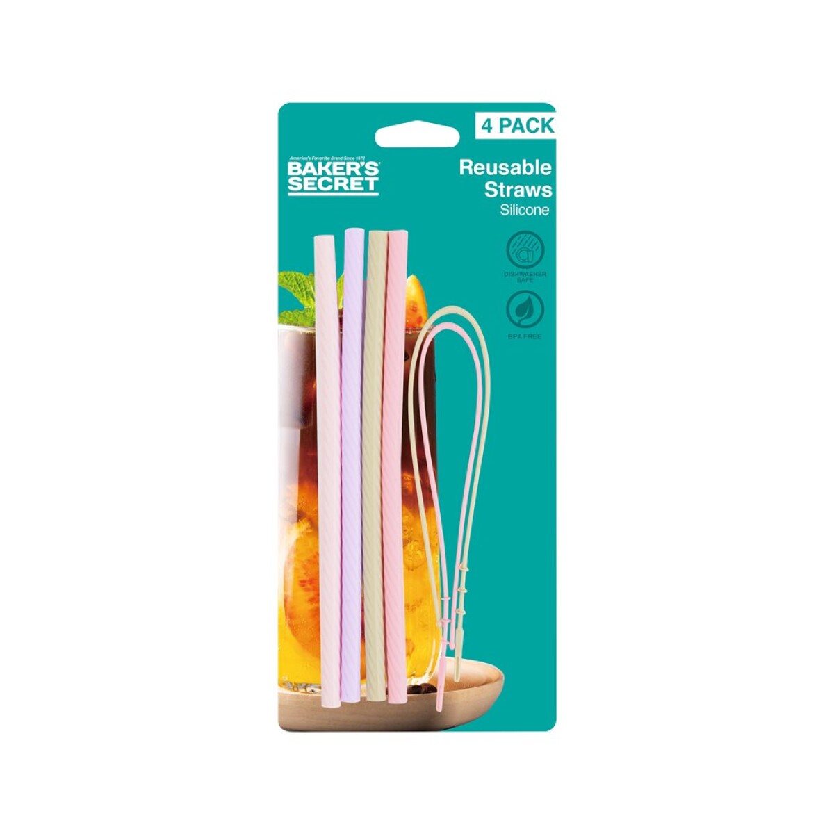 SET 4 SORBITOS SILICONA C/LIMPIADOR X2 