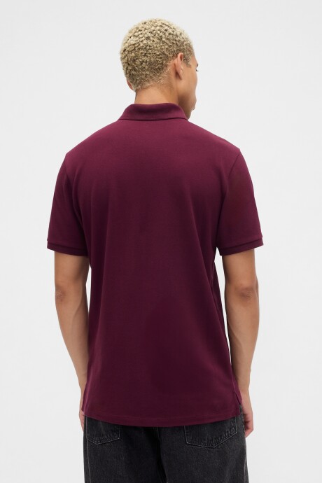 Polo Oso Brannan Hombre Tuscan Red