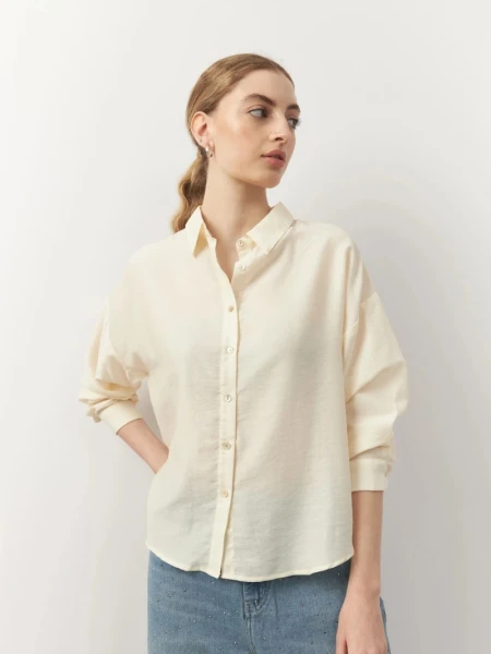 CAMISA D.CASSIN LIA HUESO