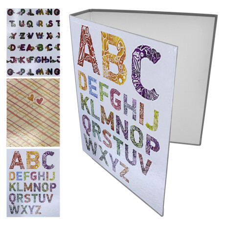 BIBLORATO A4 C/DISEÑO 6 DISEÑOS 31.6X25X4CM 26356 Q60 BIBLORATO A4 C/DISEÑO 6 DISEÑOS 31.6X25X4CM 26356 Q60