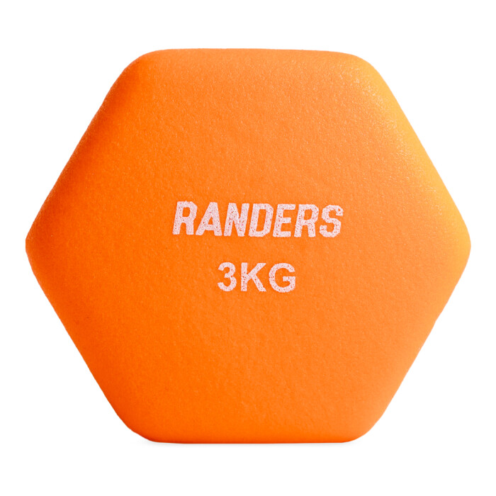 Mancuerna 3KG Revestida De Neopreno Naranja Mancuerna 3KG Revestida De Neopreno Naranja