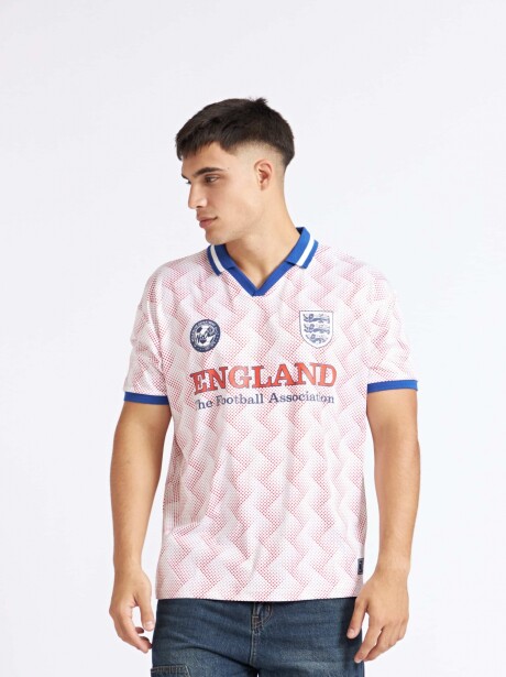 REMERA INGLATERRA BLANCO