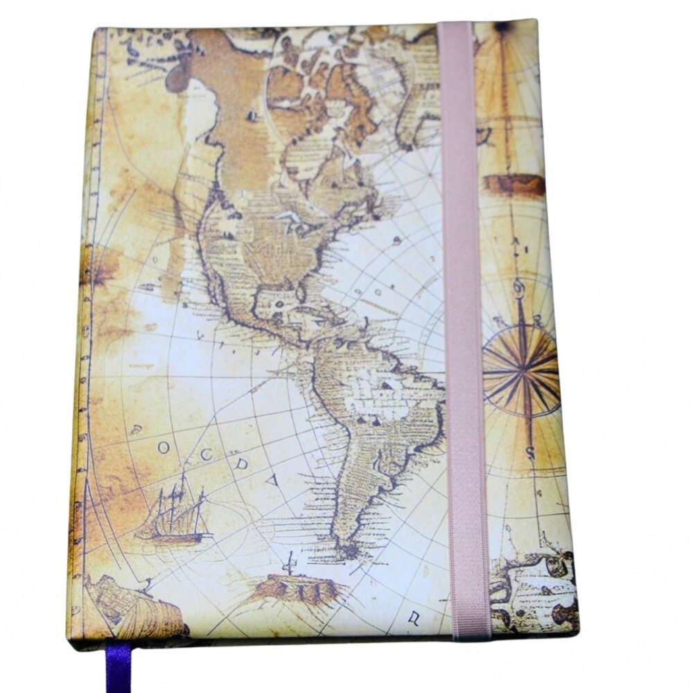 AGENDA ABEZETA CLASSIC MEDIUM 211 T4 TAPA PLANISFERIO