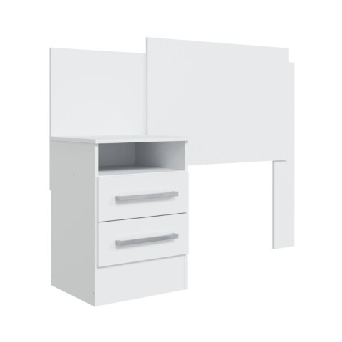 Respaldo Flamingo 1 Plza Blanco Respaldo Flamingo 1 Plza Blanco