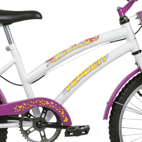 Bicicleta Verden Rod 20 Urbana Juvenil C/ Canasto Rosa