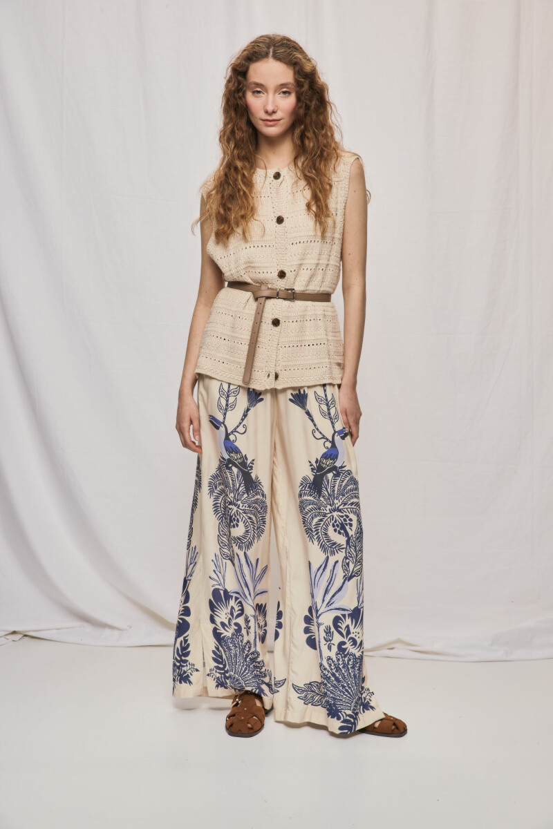 CHALECO IMAN Beige