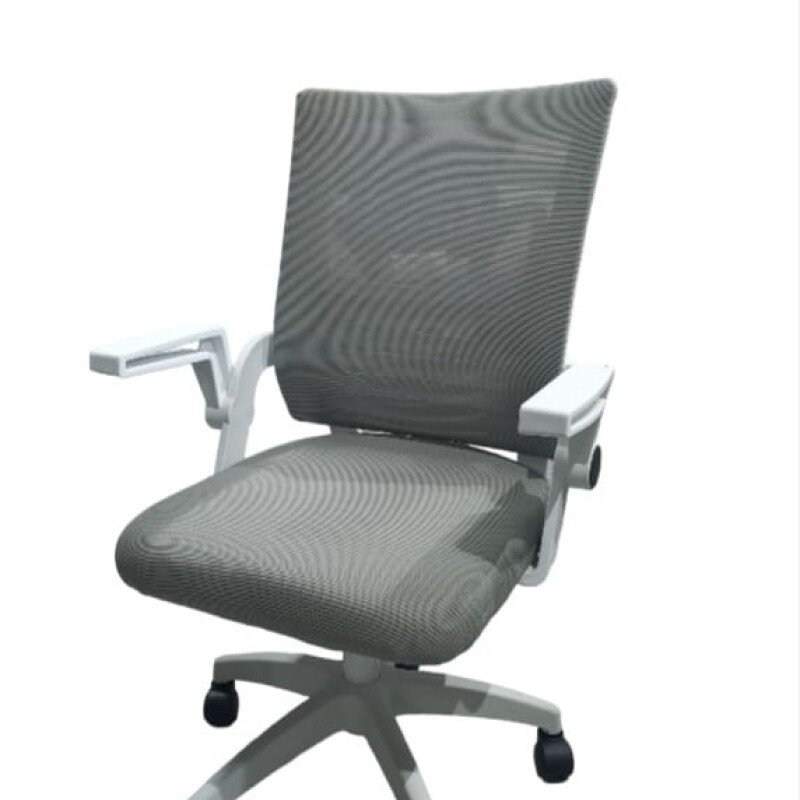 SILLA ESCRITORIO ELDOM YT-010 GRIS BASE RECTANGULAR SILLA ESCRITORIO ELDOM YT-010 GRIS BASE RECTANGULAR