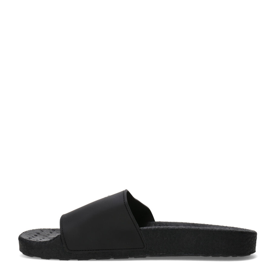 Sandalias Unisex Tiffosi Boots Slide Negro - Blanco