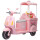 Moto A Batería Heladería Infantil C/Luz Sonido + Acc Rosa