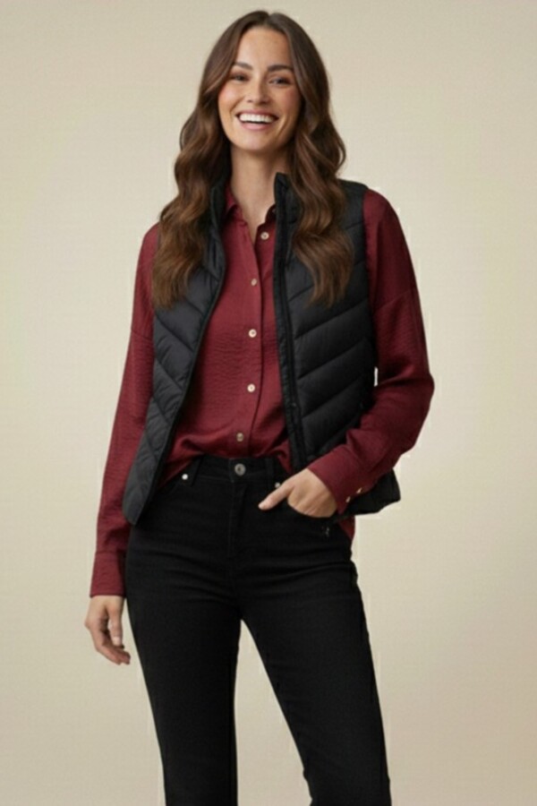 Chaleco de Puffer. Chaleco de Puffer.