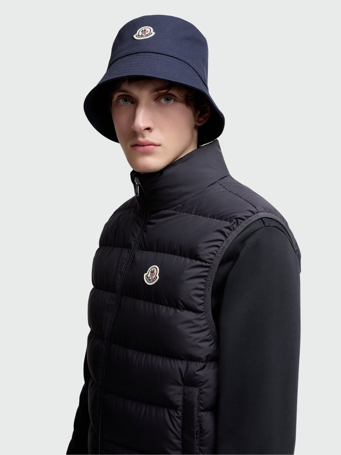 MONCLER - CHALECO CONTRIN Azul