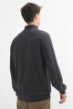 Campera liviana con cierre GRIS