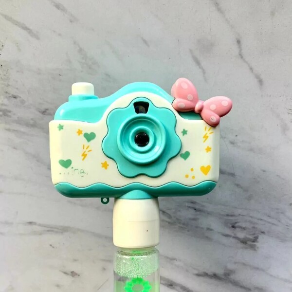 Burbujero cámara de fotos celeste