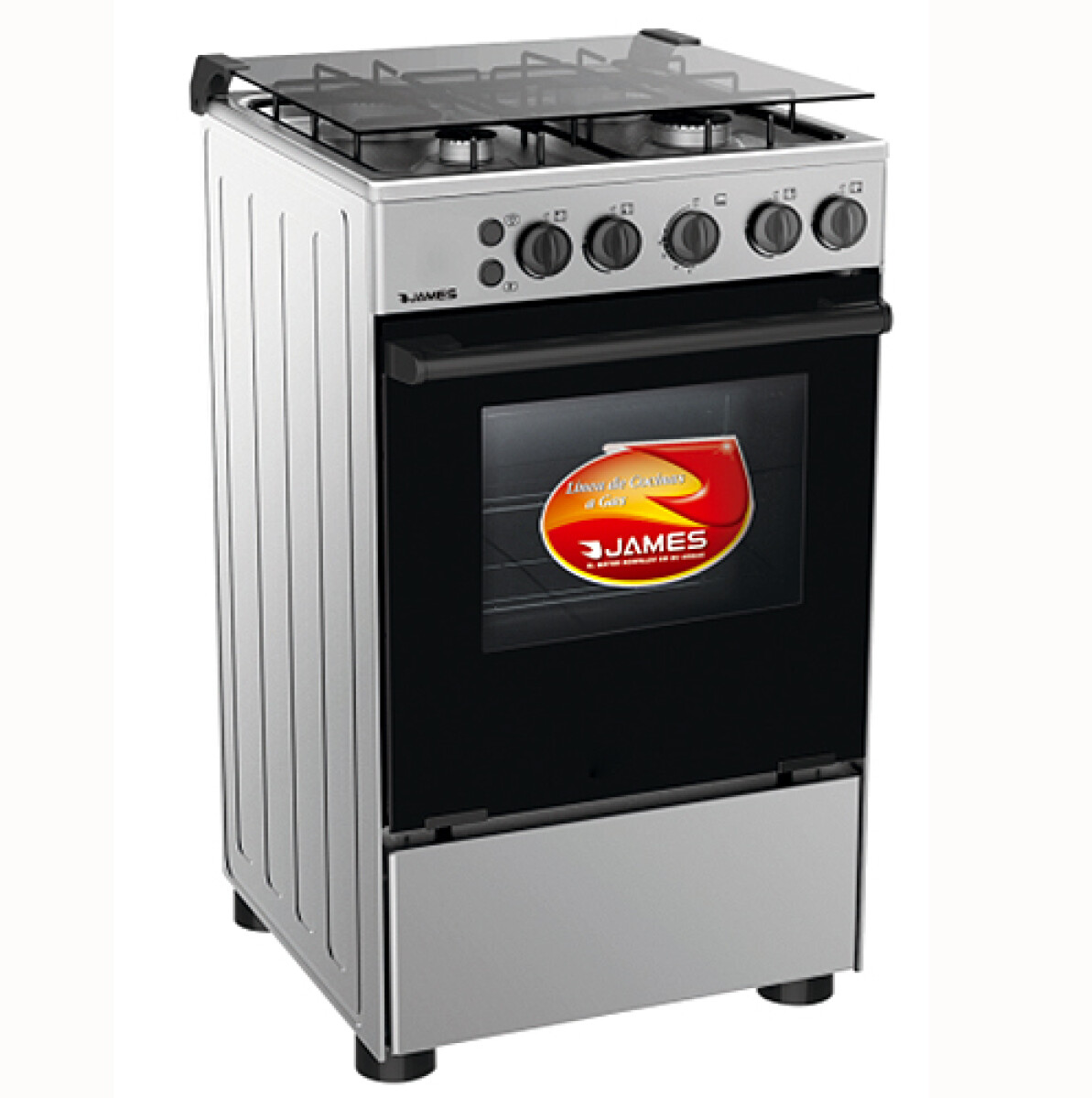 COCINA JAMES C 510 MIT- 4H HG A.Inox - Sin color 