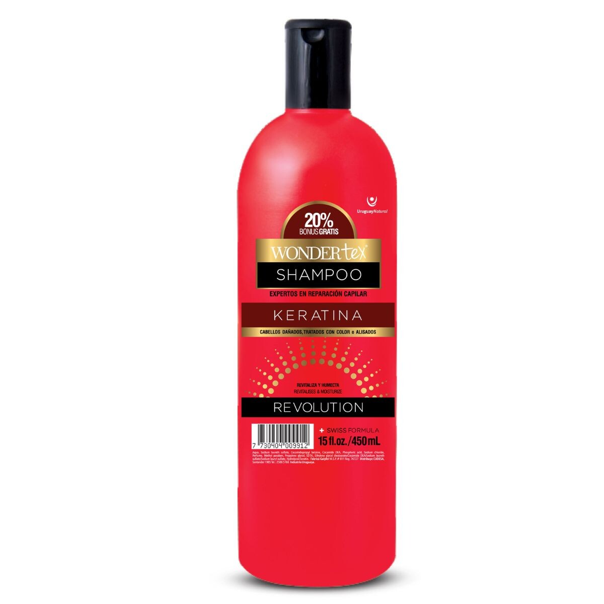 Shampoo WonderTex Keratina 1 LT 