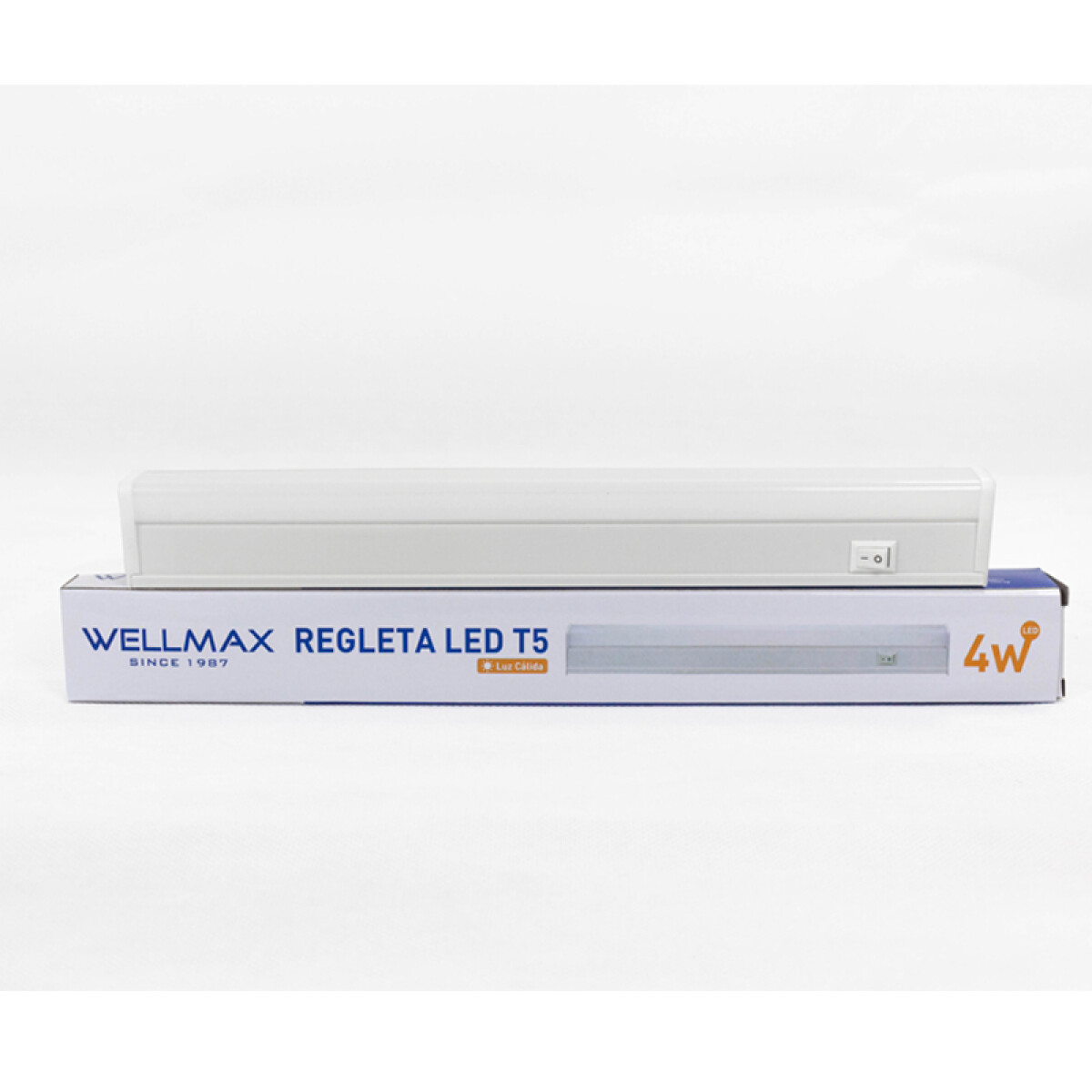 REGLETA LED T5 4W (350LUM) 30CM CALIDA WELLMAX ++ - N/a 