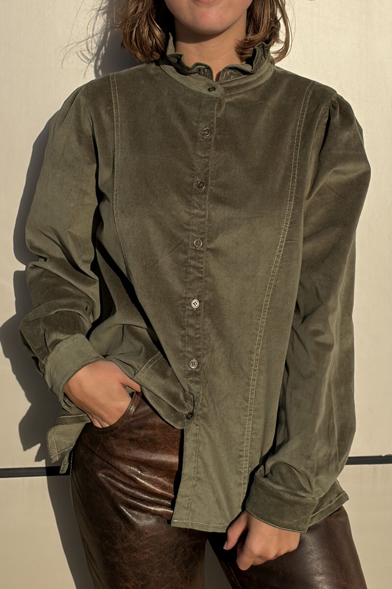 Camisa julieta Verde