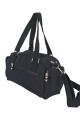Morral con bolsillos Negro