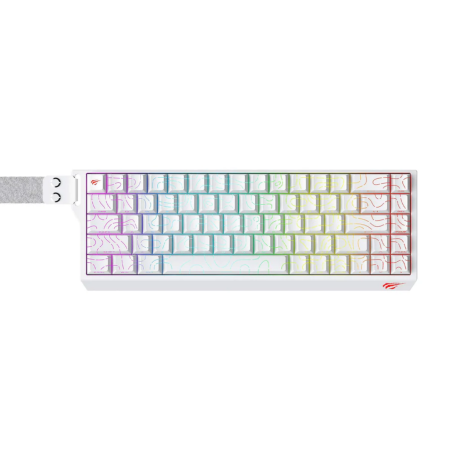 TECLADO HAVIT GAMING SERIES KB906L 65% MECANICO BLANCO Y NEGRO RGB USB TECLADO HAVIT GAMING SERIES KB906L 65% MECANICO BLANCO Y NEGRO RGB USB