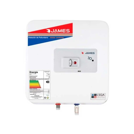 Calefón Termotanque James 30L - Acero - 034 BLANCO