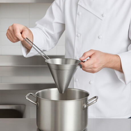 Colador Chino de Acero Inoxidable 24 cm Lacor Colador Chino de Acero Inoxidable 24 cm Lacor