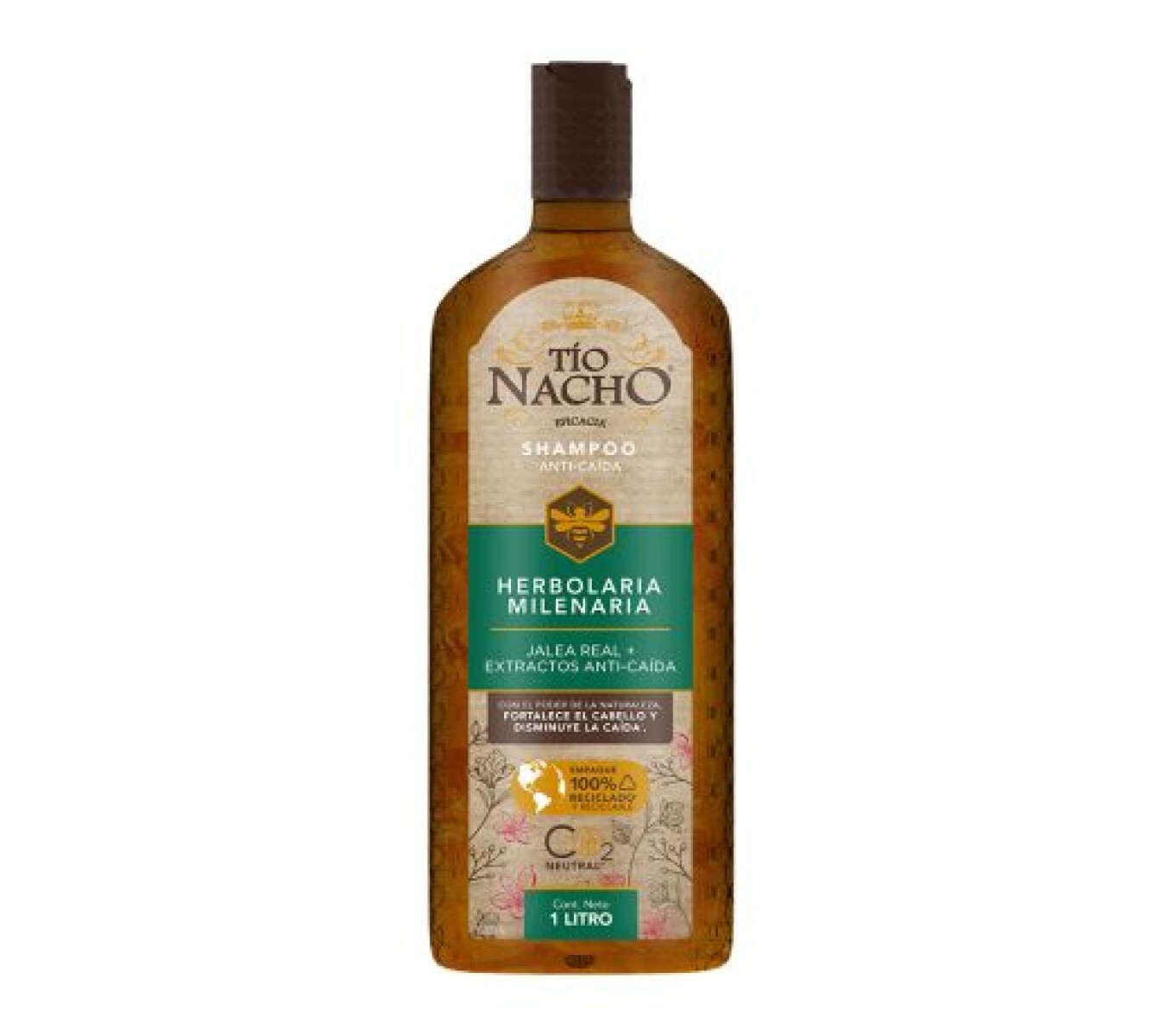 Tio Nacho Shampoo Herbolaria Milenaria 1lts – Limpieza Y Nutrición Capilar