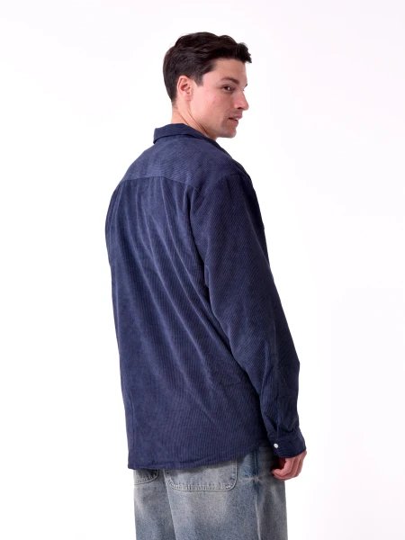 SOBRECAMISA STUART AZUL OSCURO