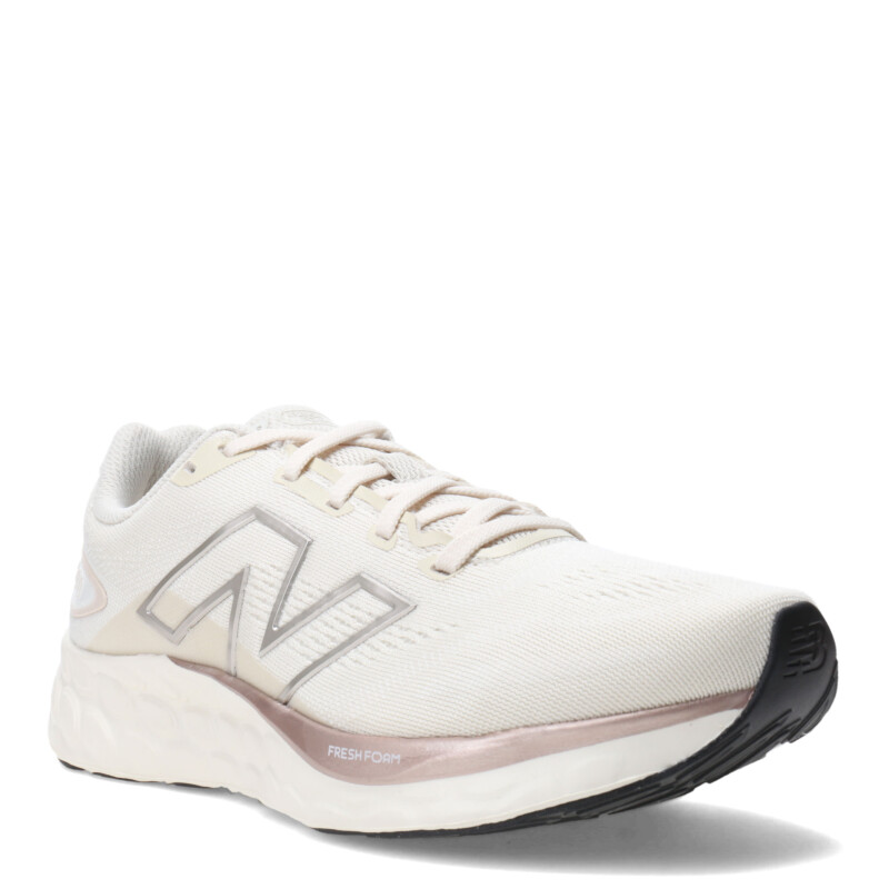 Championes de Mujer New Balance Running Course 680 V8 Beige - Plateado