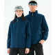 Campera Rompeviento e Impermeable Elastizada Unisex Azul