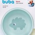 Bowl con ventosa silicona BUBA cloudy verde