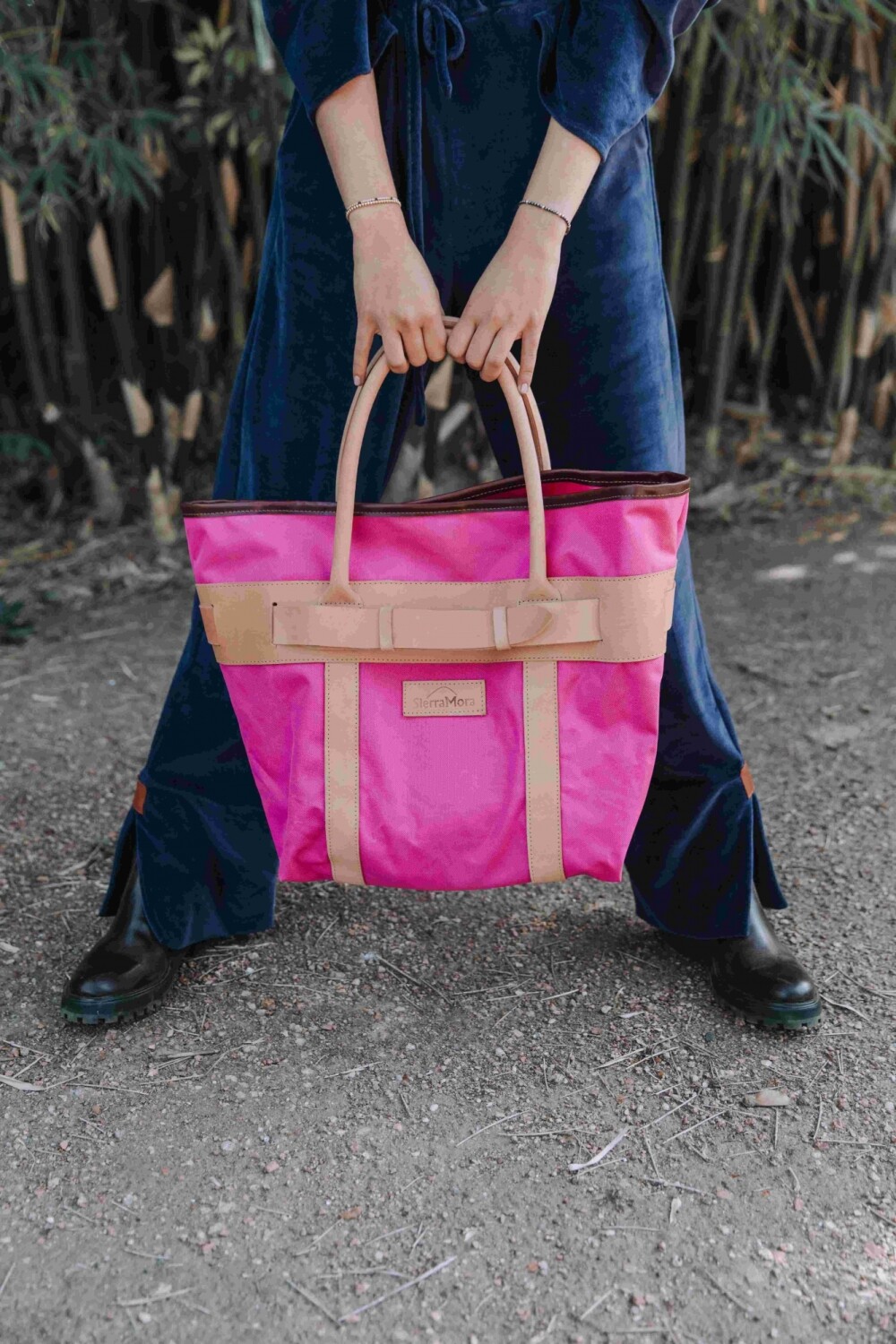 Bolso Playa Fucsia
